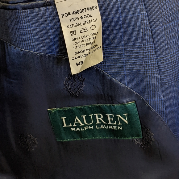 Ralph Lauren Deep Blue Men's Suit - Picture 5 of 6